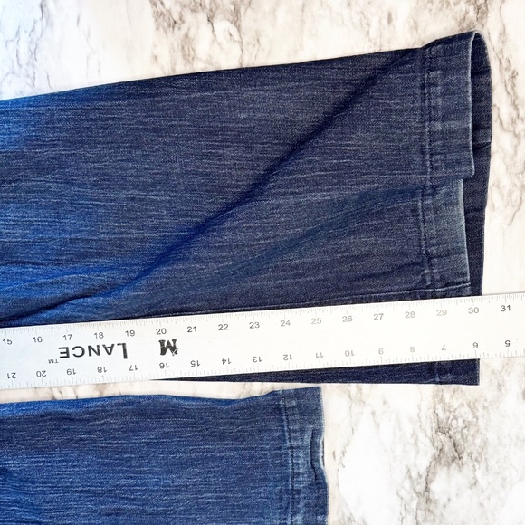 Old Navy The Flirt Wide Leg Trouser Dark Wash Jeans - Picture 7 of 10